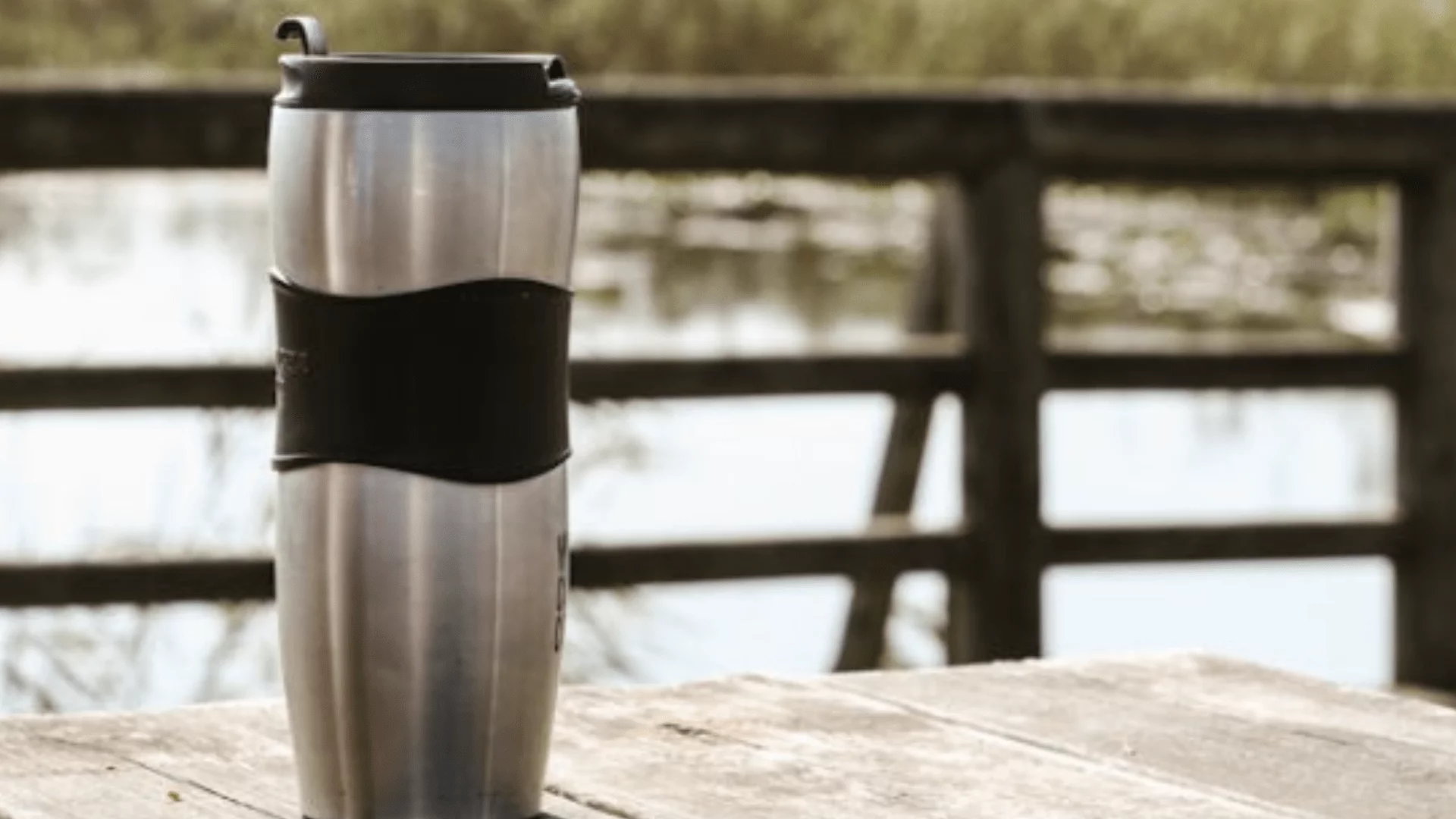 Take your travel coffee mug