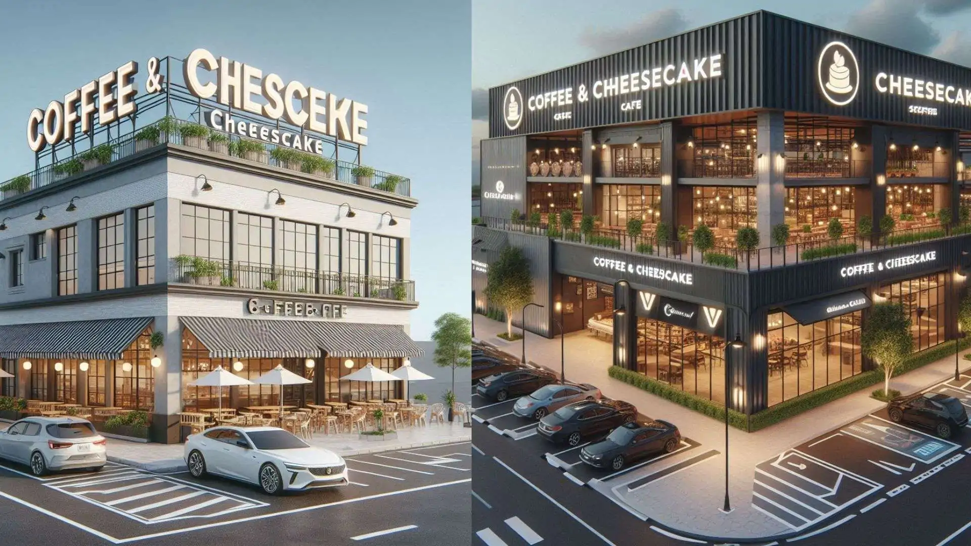 coffee and cheesecake business